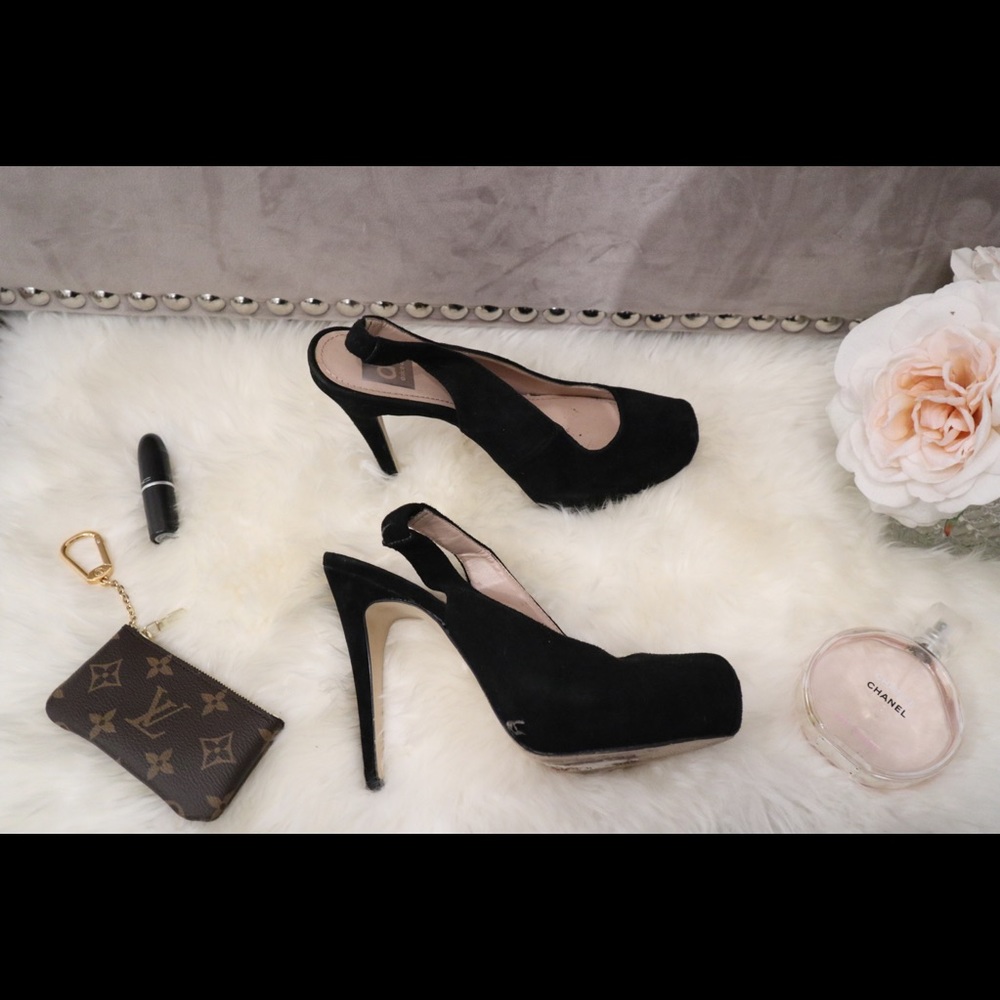 Dolce Vita Suede Sling Backs